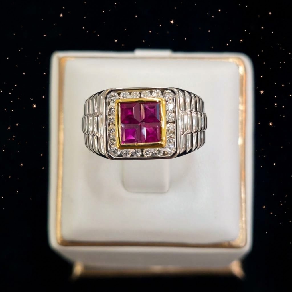 CINCIN DIAMOND RUBY