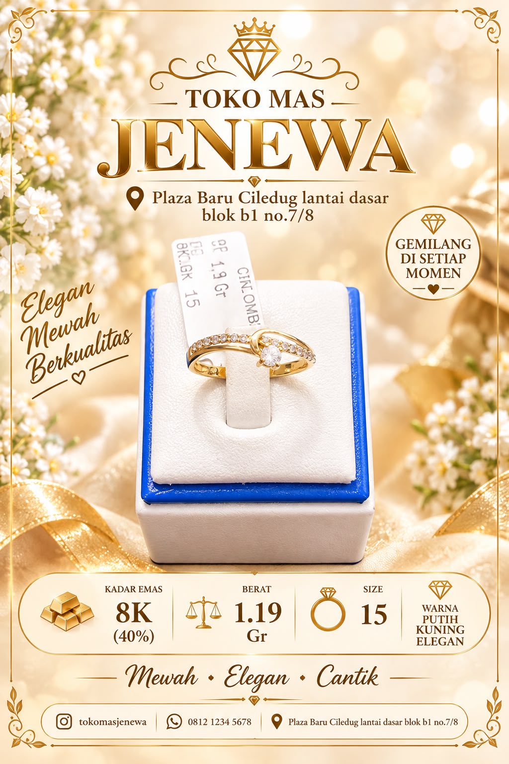 CINCIN GELOMBANG LISTRING