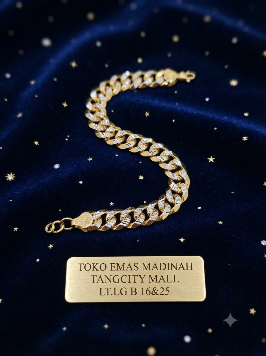 GELANG R SISIK NAGA MOTIF