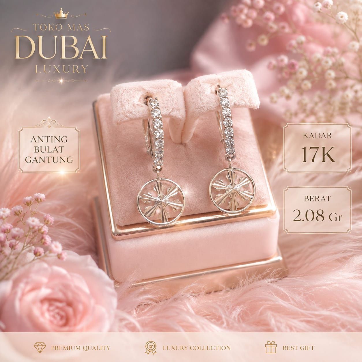 ANTING BULAT GANTUNG