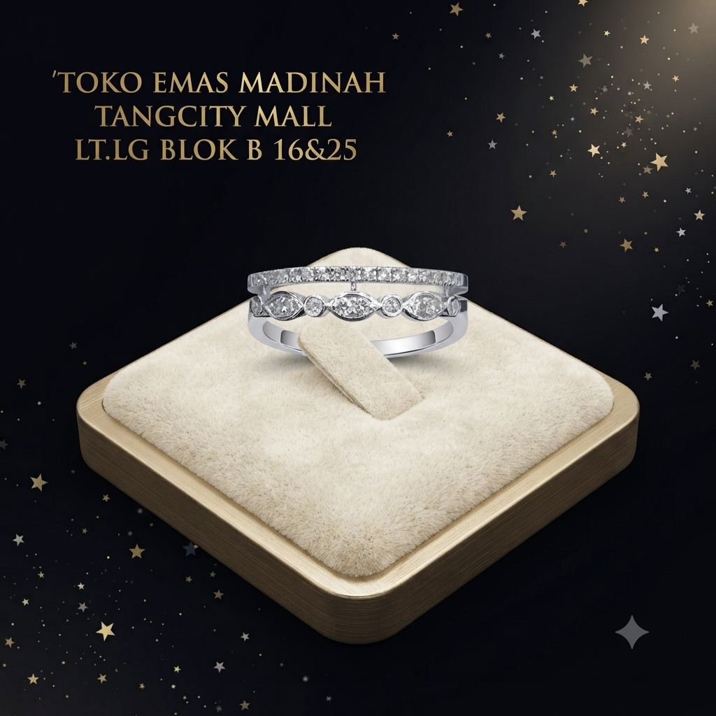 CINCIN DOUBLE BAND LISTRING L.G.D