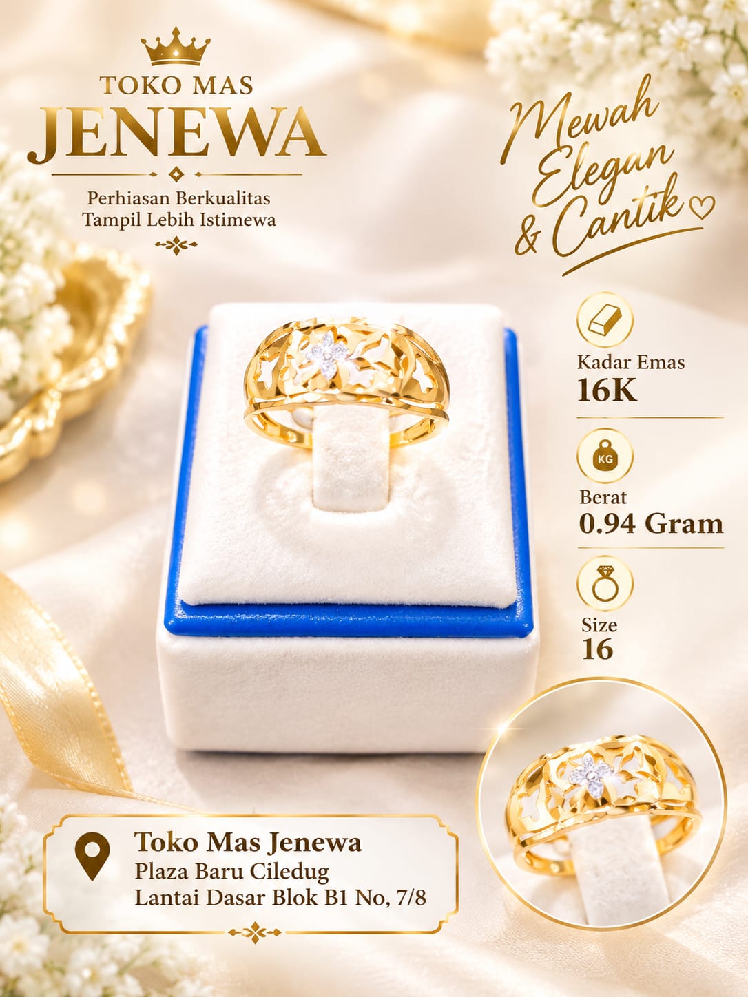 CINCIN KUPU POLOS