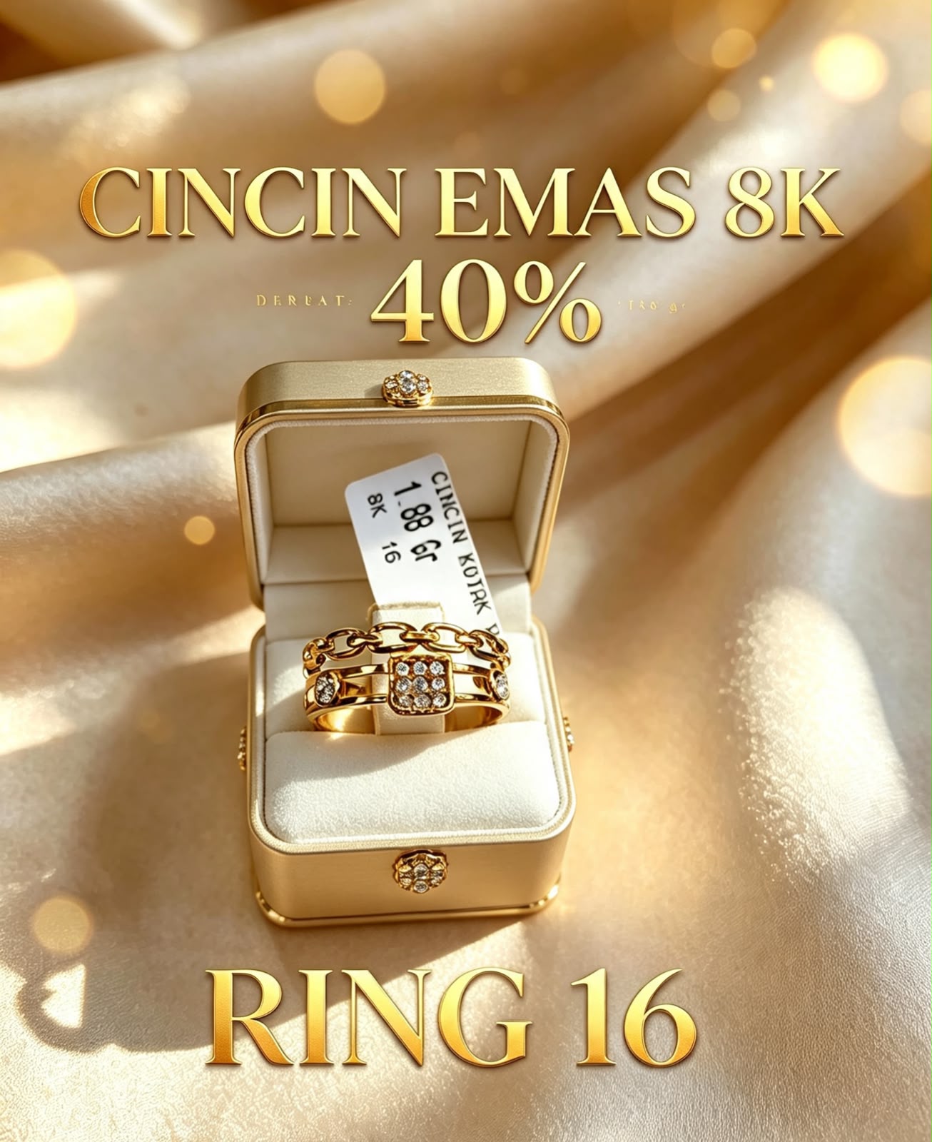 CINCIN KOTAK RANTAI