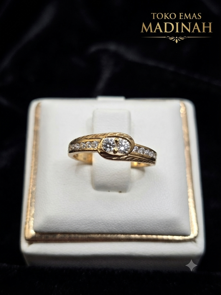CINCIN SELISIH LISTRING MOTIF UKIR
