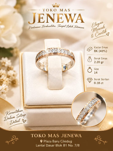 CINCIN BR LISTRING KOMBINASI