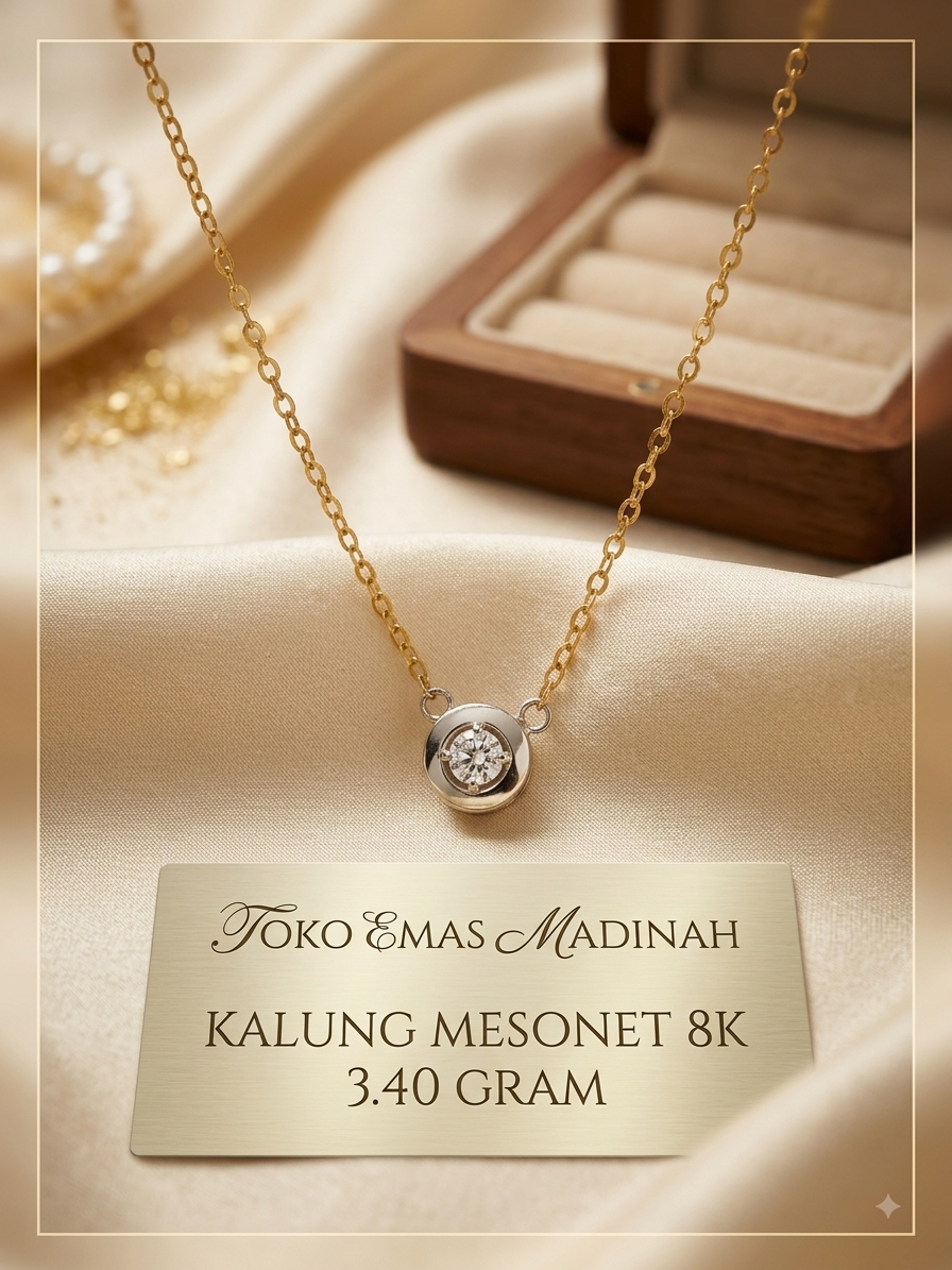 KALUNG K SOLITAIRE BEZEL DIAMOND COM M.S