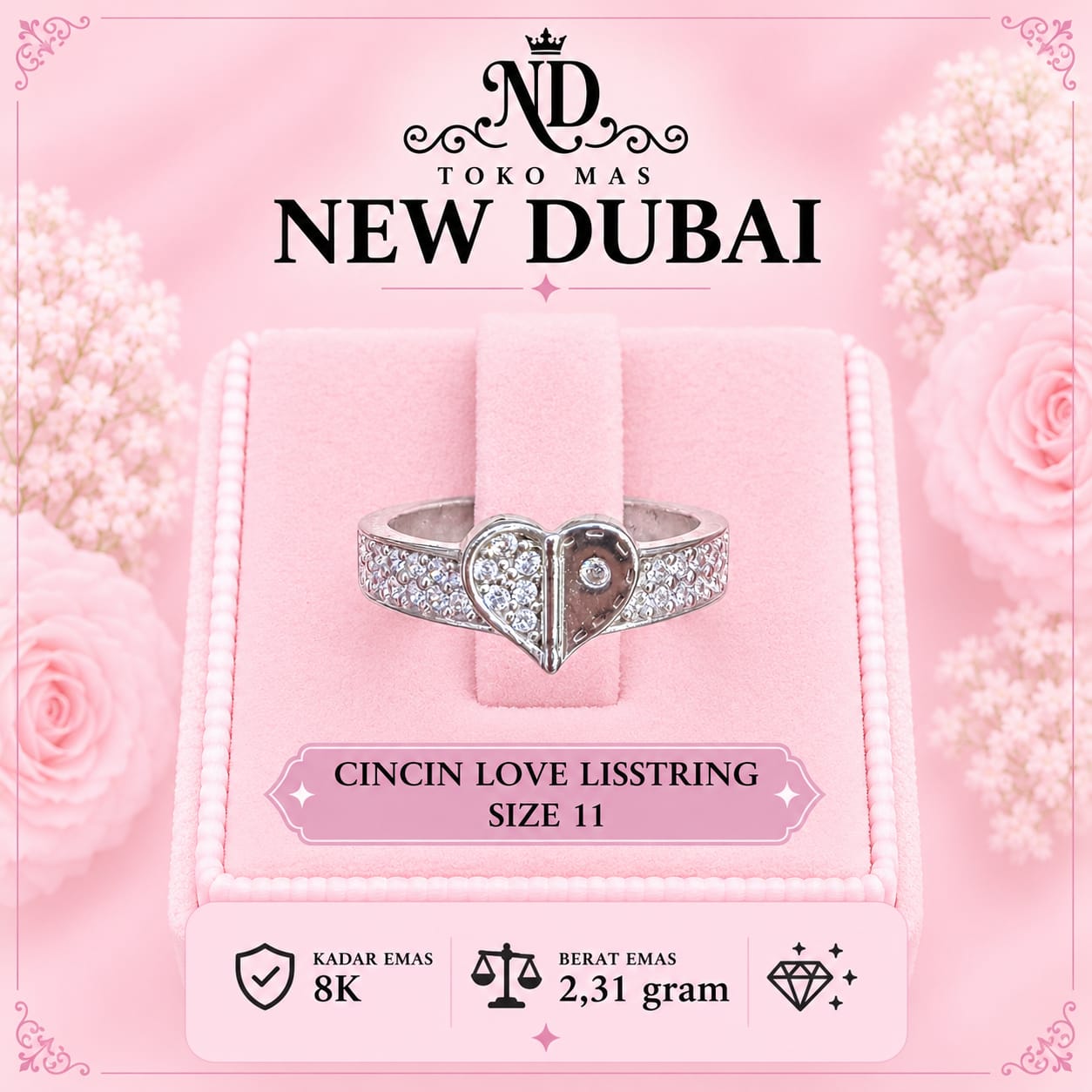 CINCIN LOVE LISTRING