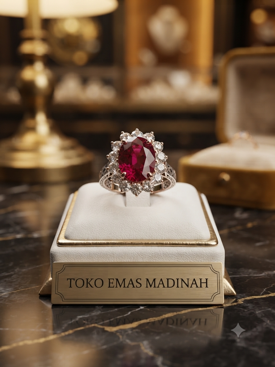 CINCIN LADYDAY RUBY MOTIF UKIR M.S