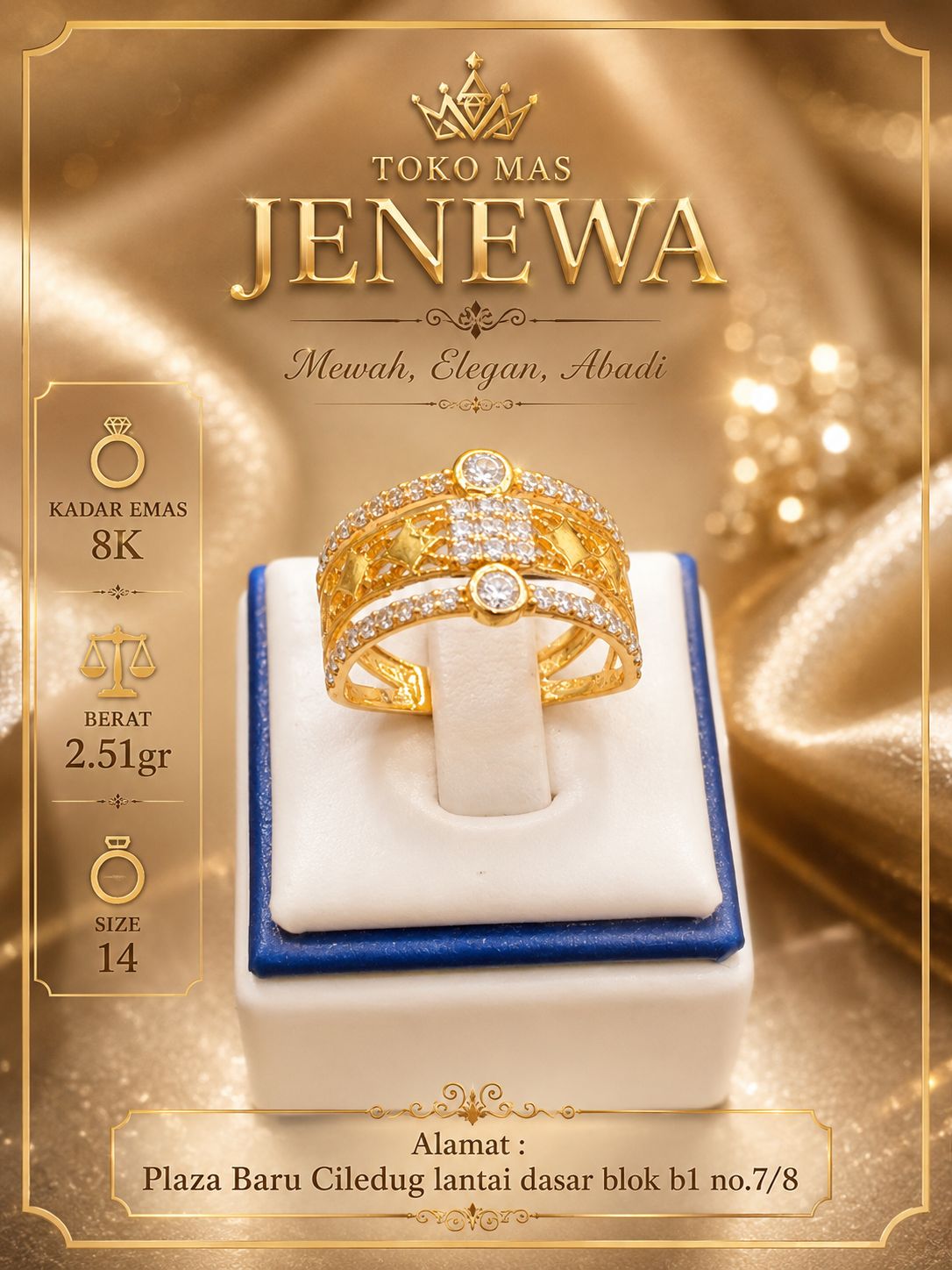 CINCIN 3 BARIS MATA
