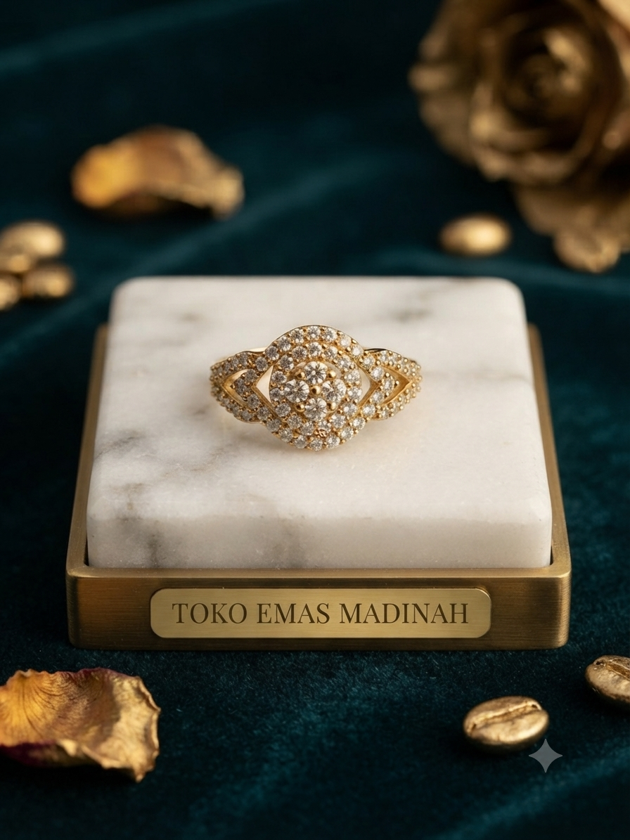CINCIN MATA BULAT LISTRING