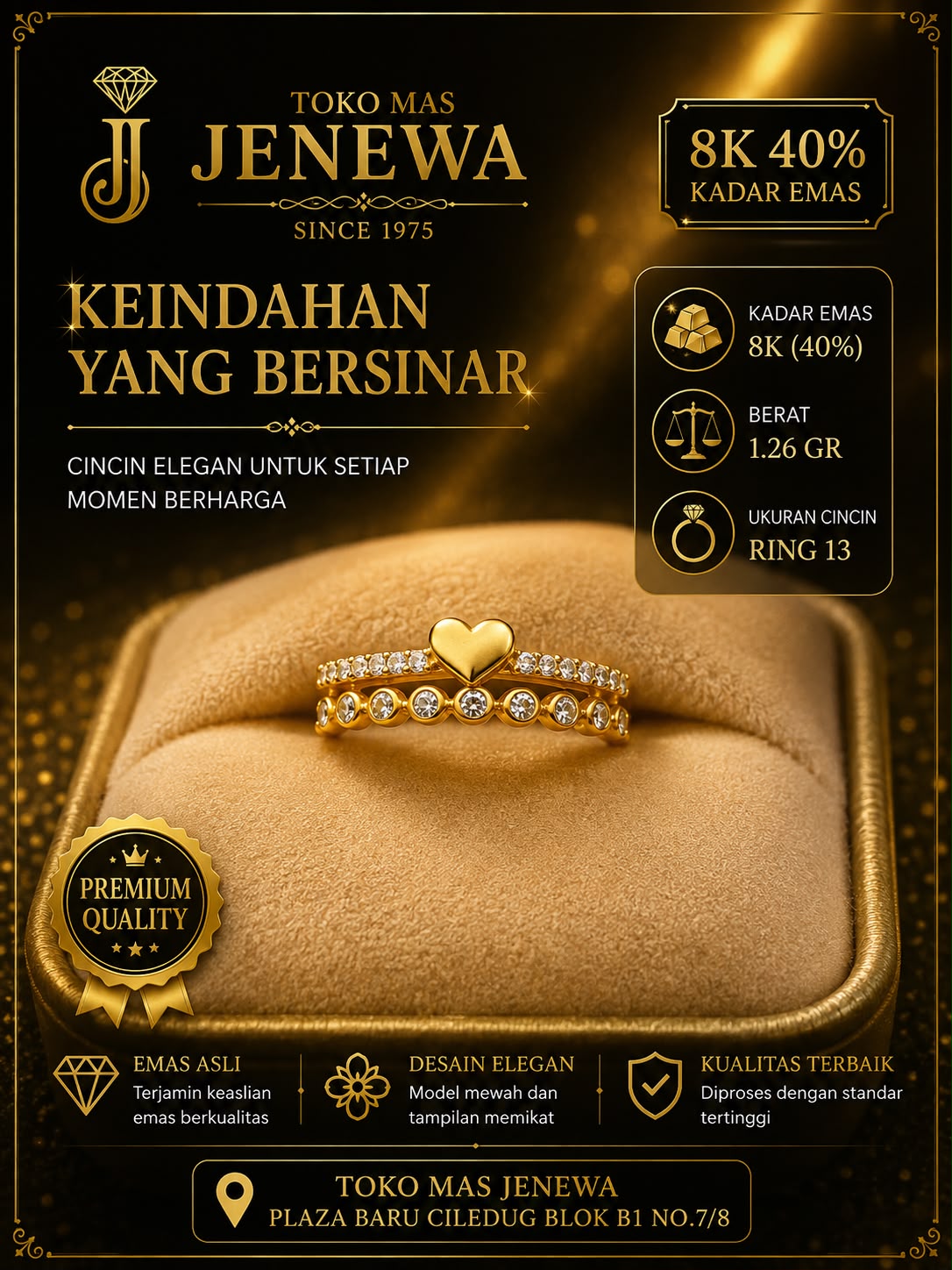 CINCIN 2 RING LOVE