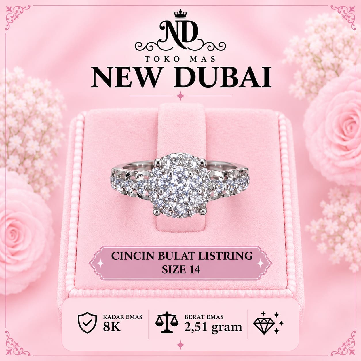 CINCIN BULAT LISTRING