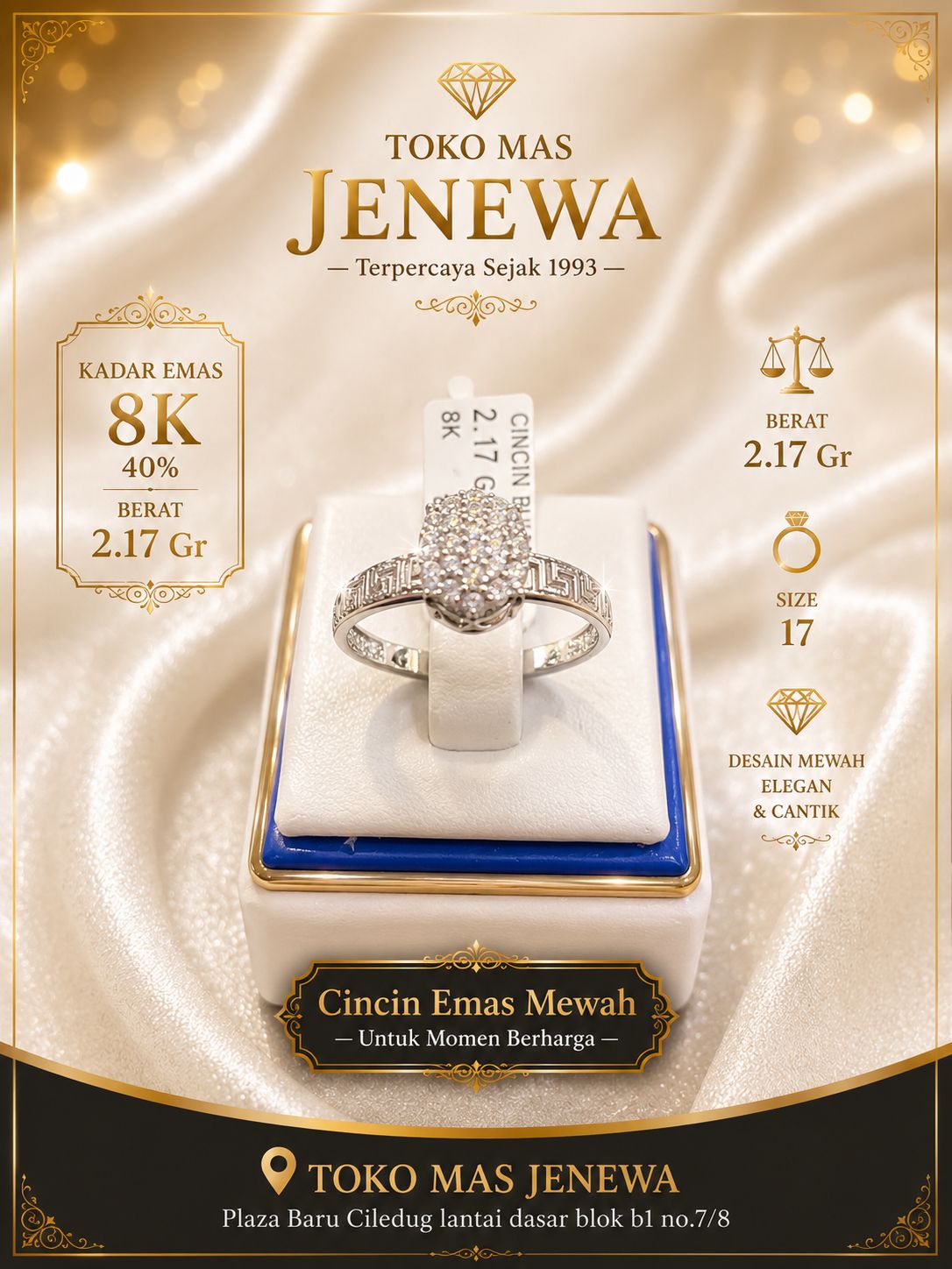 CINCIN bulat tabur