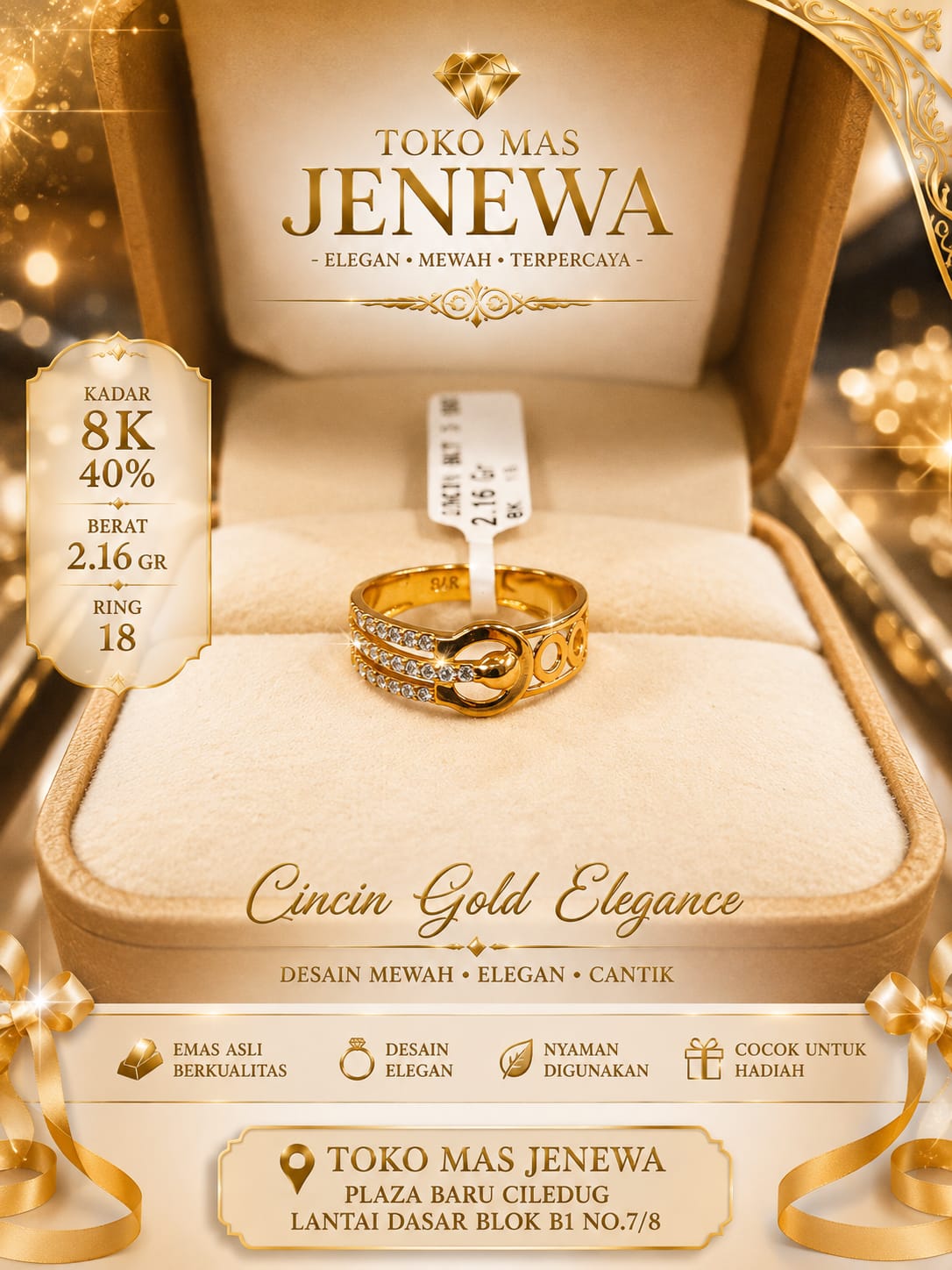 CINCIN BLT 3 BRS LIST
