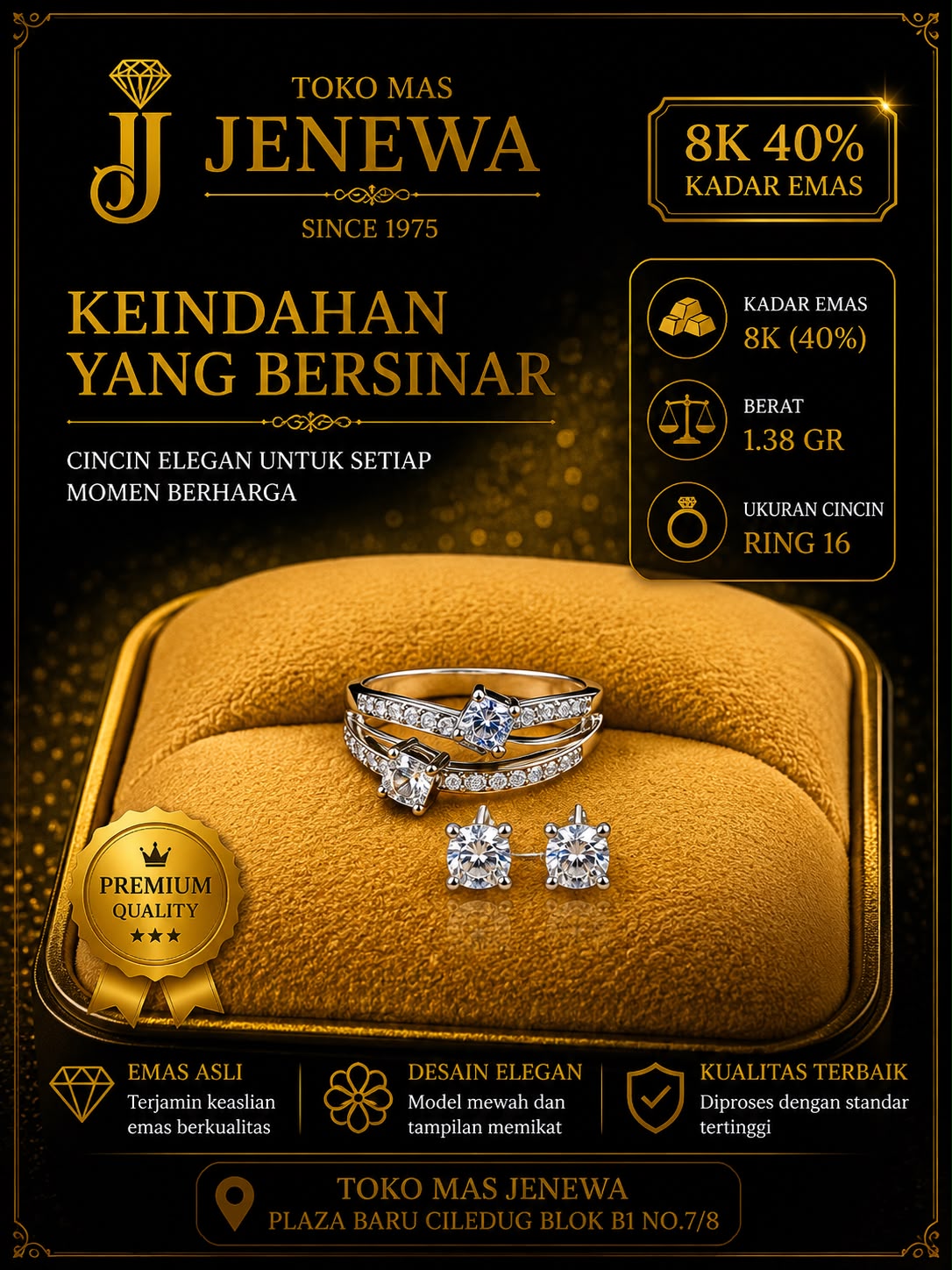 CINCIN 2R LISTRING BL