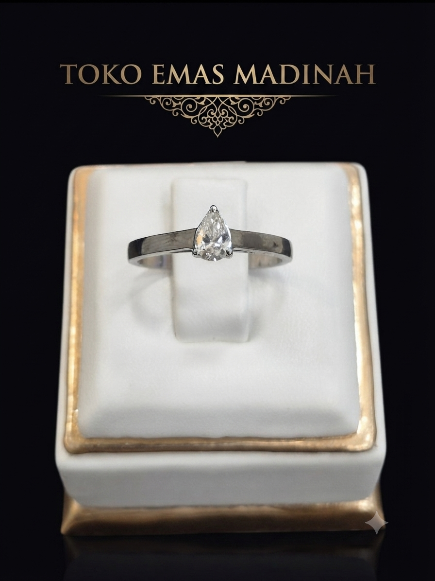 CINCIN SOLITER PEAR SHAPED L.G.D