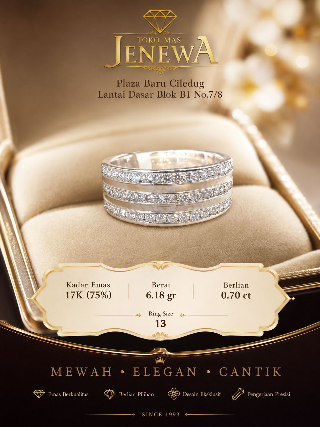 CINCIN 3 BARIS BR