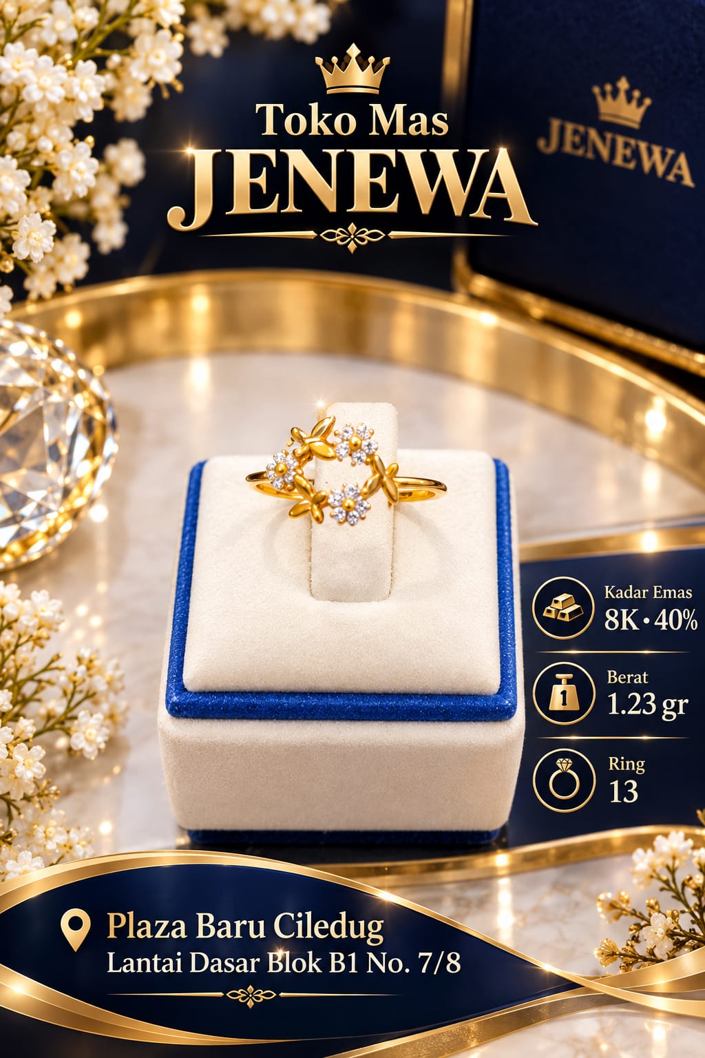CINCIN KUPU BUNGA