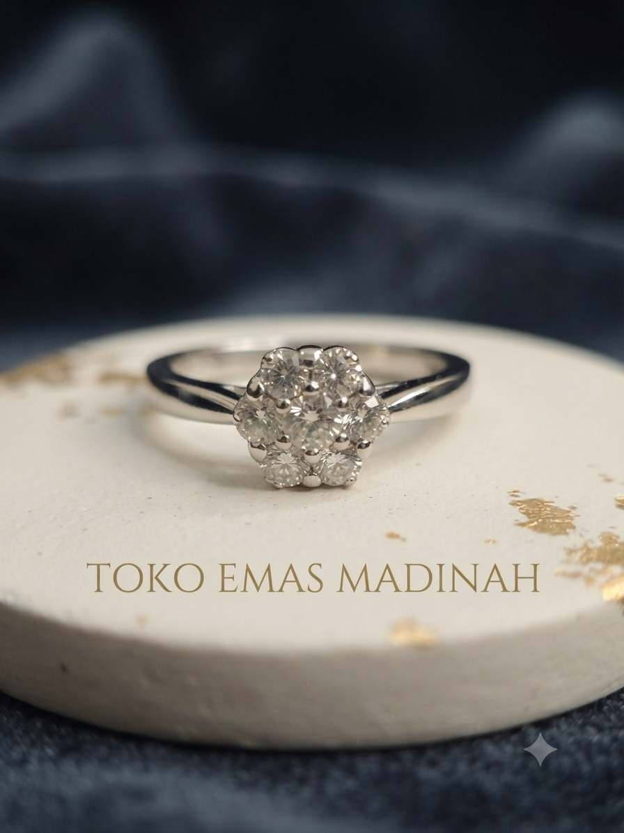CINCIN DIAMOND FLOWER CLUSTER