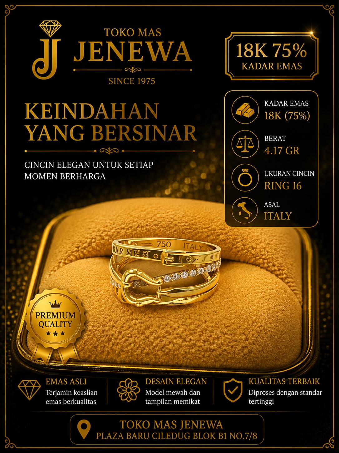 CINCIN 3 baris