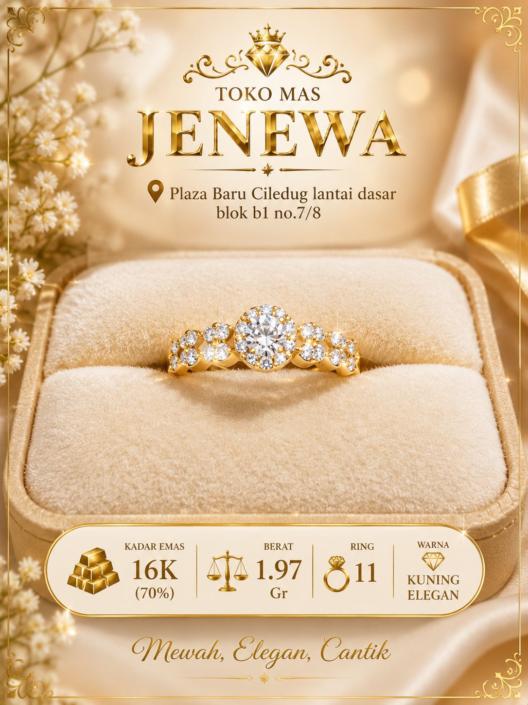 CINCIN 2 RING BULAT