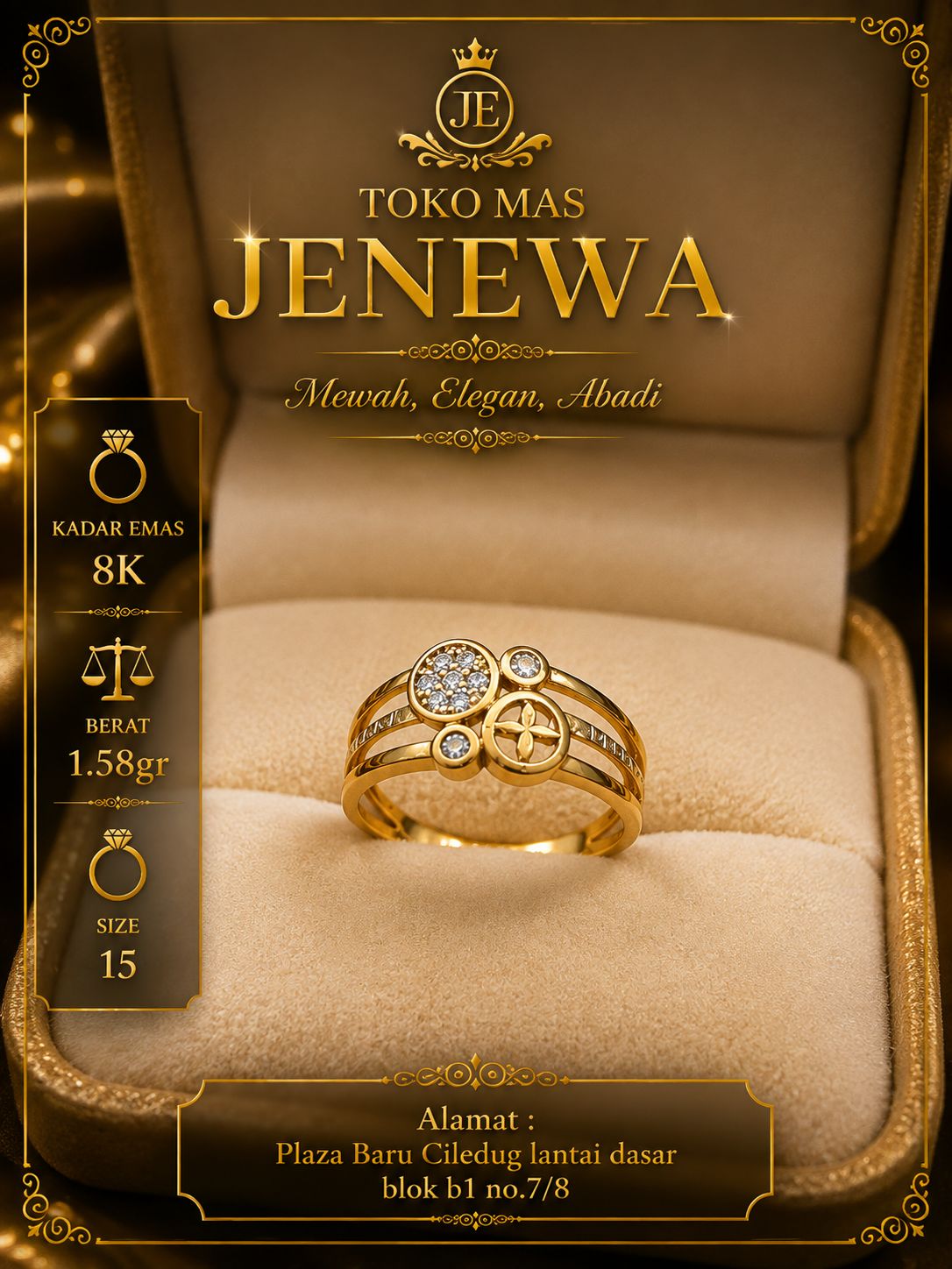 CINCIN 3 R BULAT
