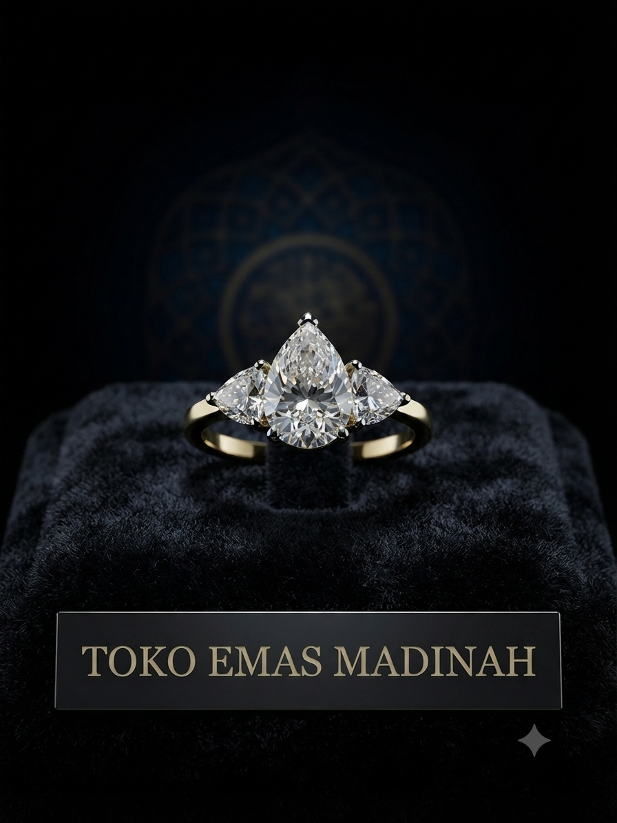 CINCIN PEAR THREE STONE M.S