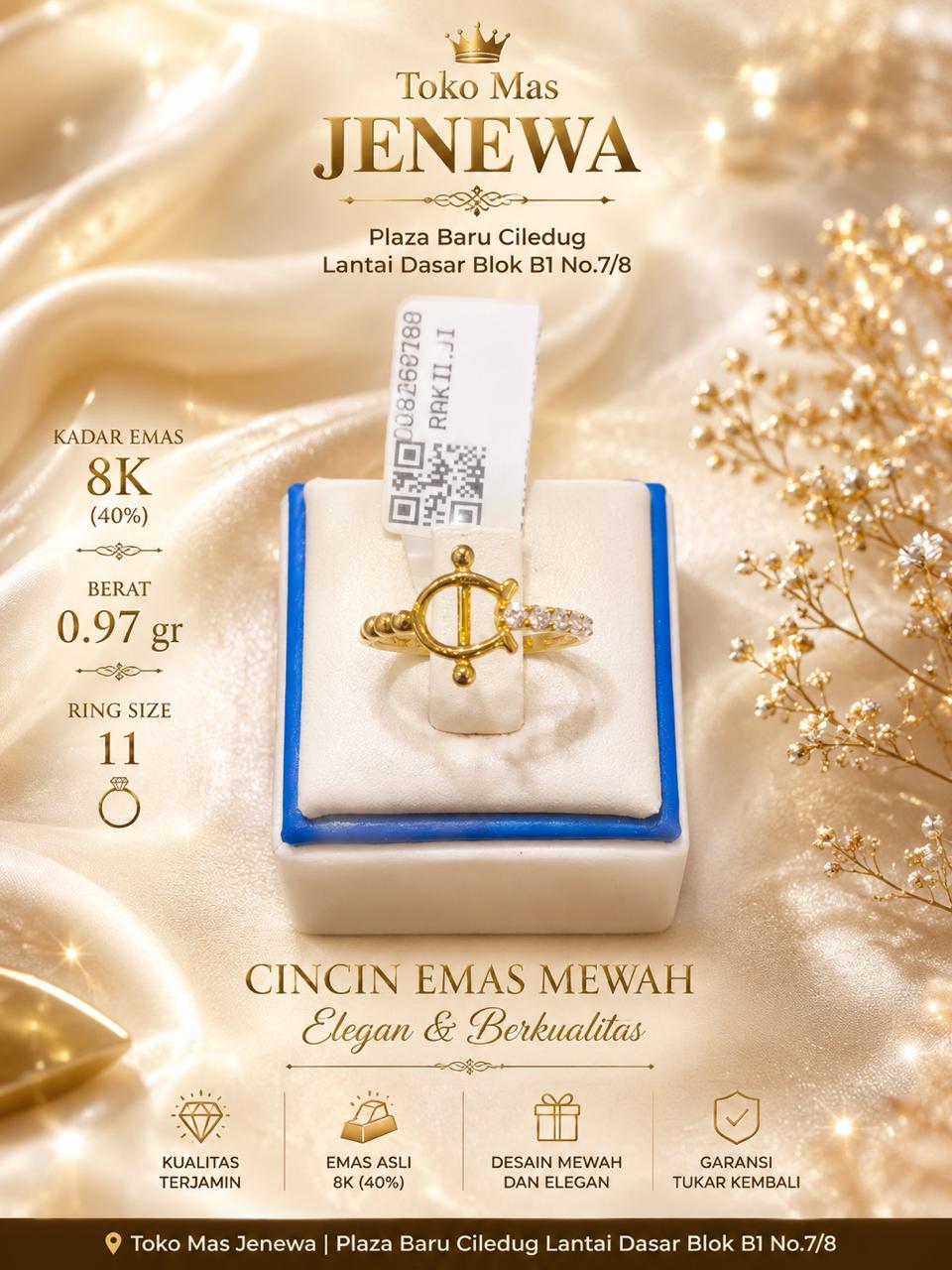 CINCIN AIGNER 1/2 LIST BL