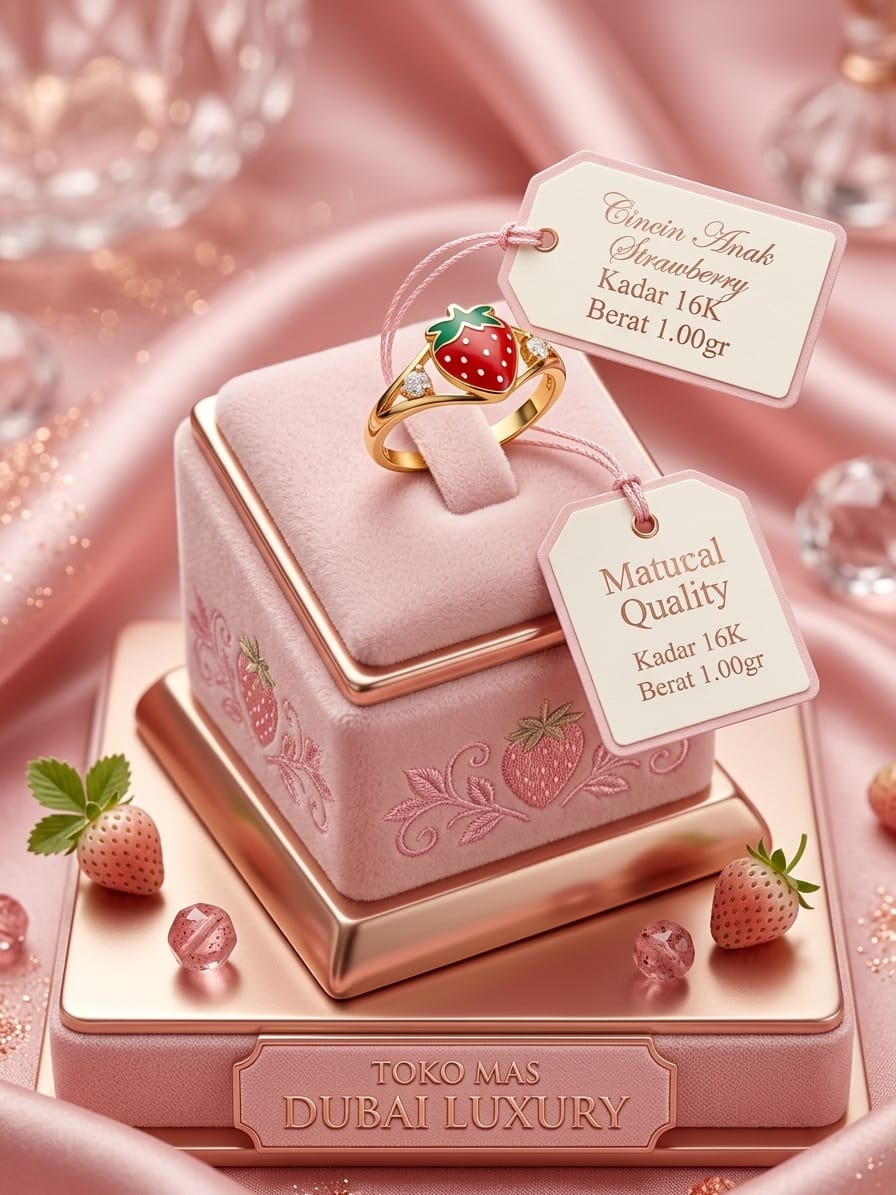 CINCIN ANAK STRAWBERRY