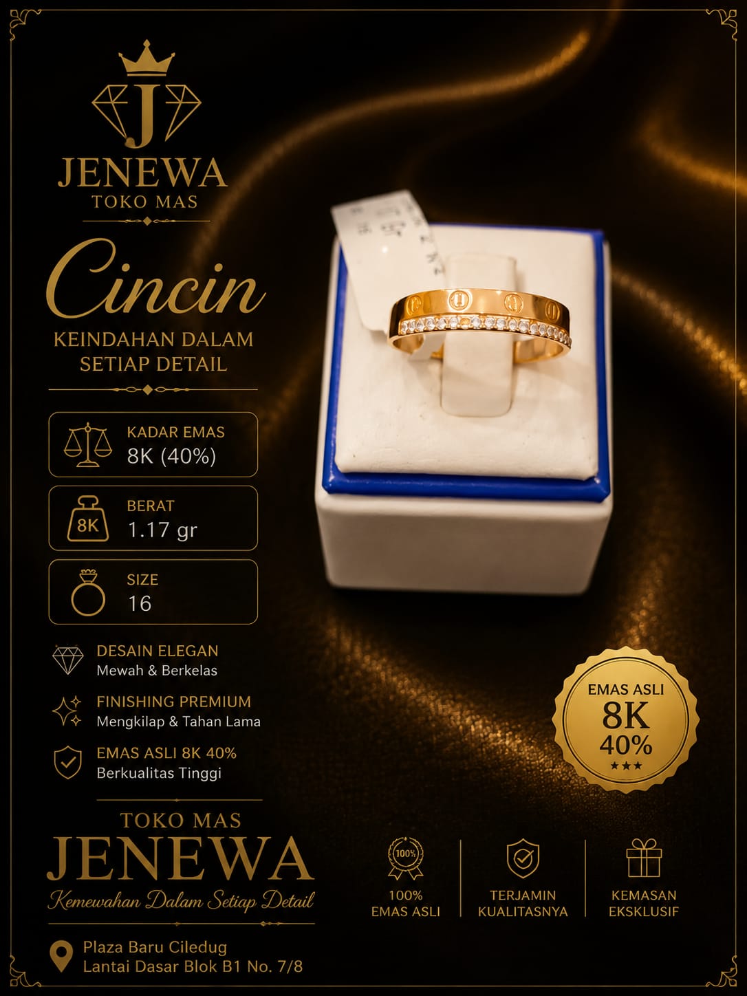 CINCIN 2 R CARTIER