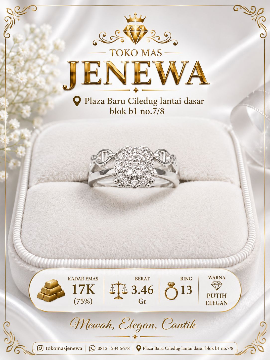 CINCIN 2 ring cartier