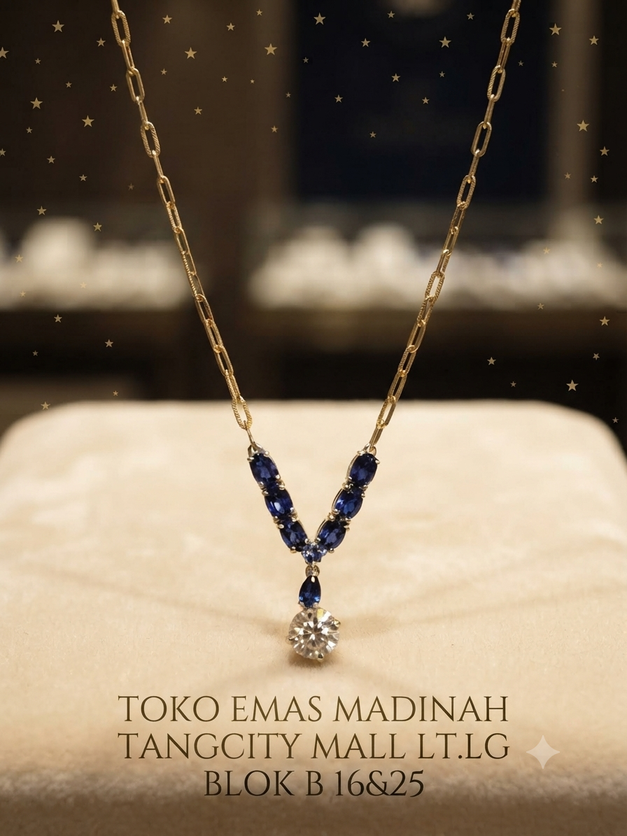 KALUNG K OVAL BLUE SAPPHIRE M.S