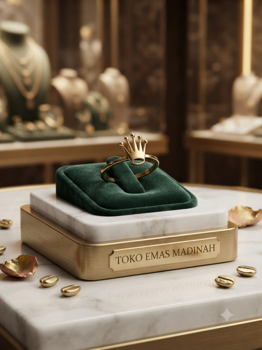 CINCIN MAHKOTA POLOS