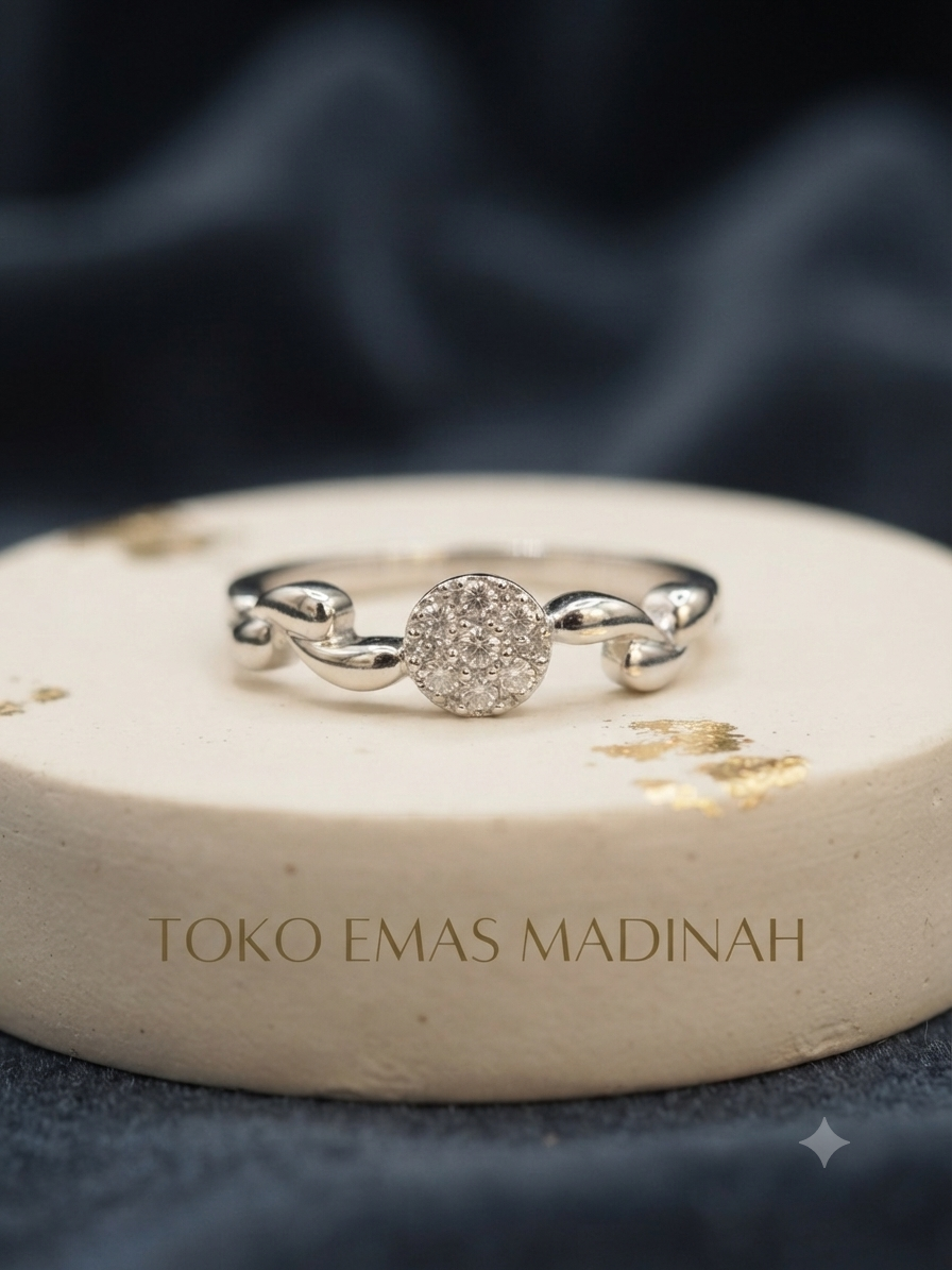 CINCIN DAUN GELOMBANG CLUSTER