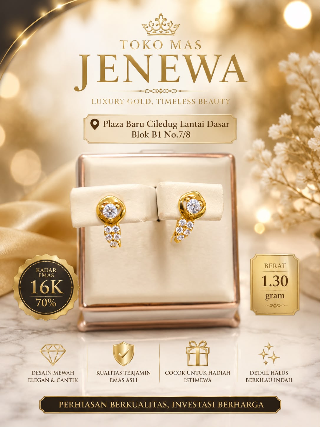 ANTING jepit mata