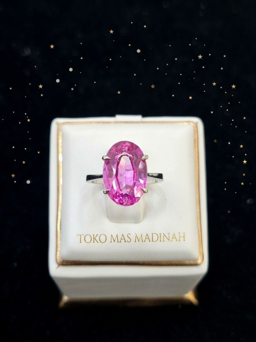 CINCIN SOLITAIRE PINK SAPPHIRE