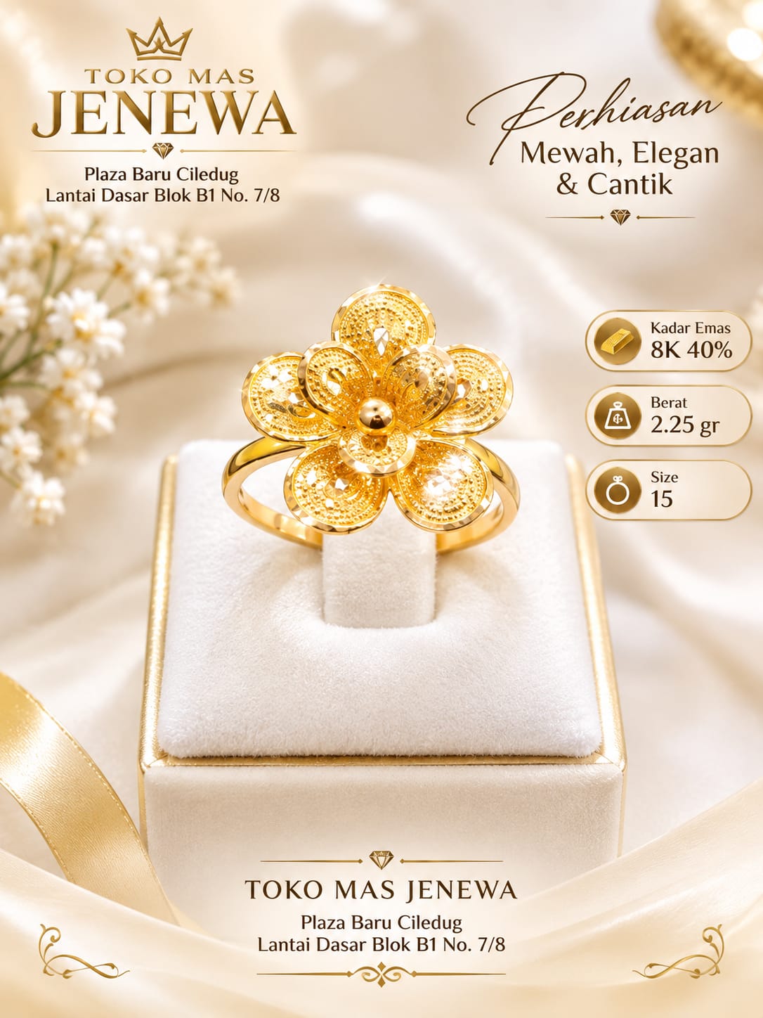 CINCIN KENDARI BUNGA