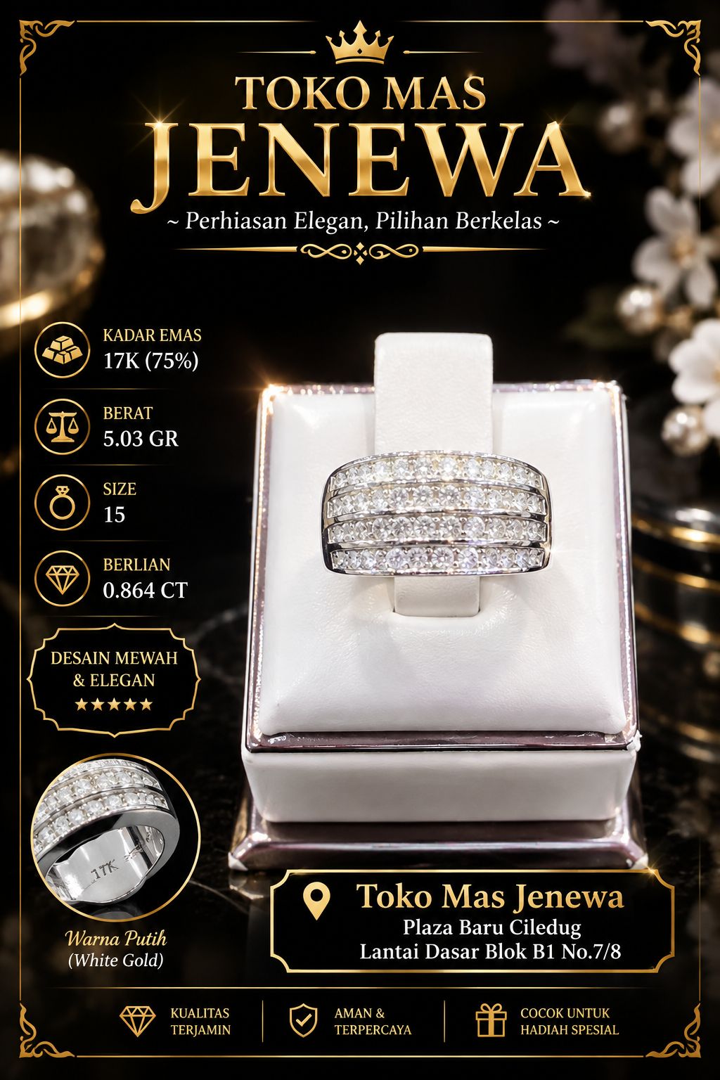 CINCIN 4 BARIS BR