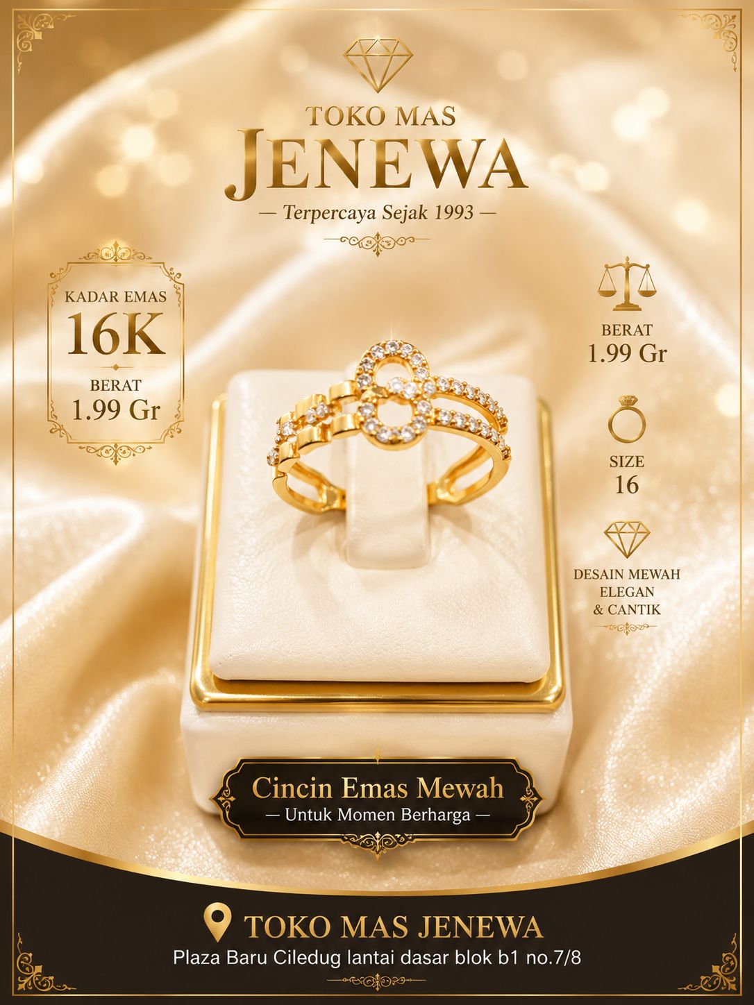 CINCIN bulat rolex