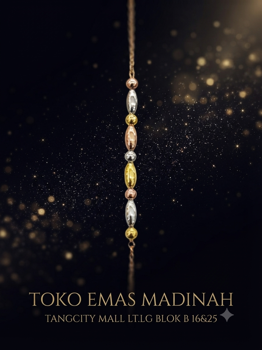 GELANG R BIJI LADA KOMBINASI
