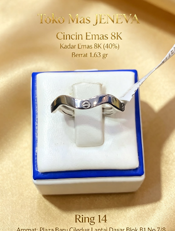 CINCIN CARTIER GELOMBANG