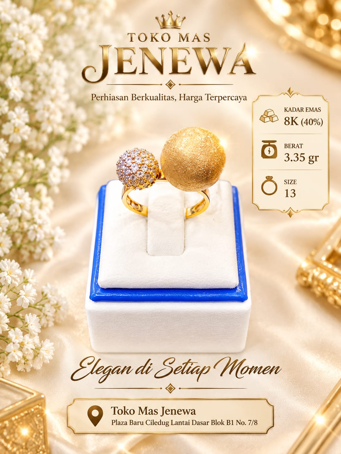 CINCIN DIOR PASIR MT