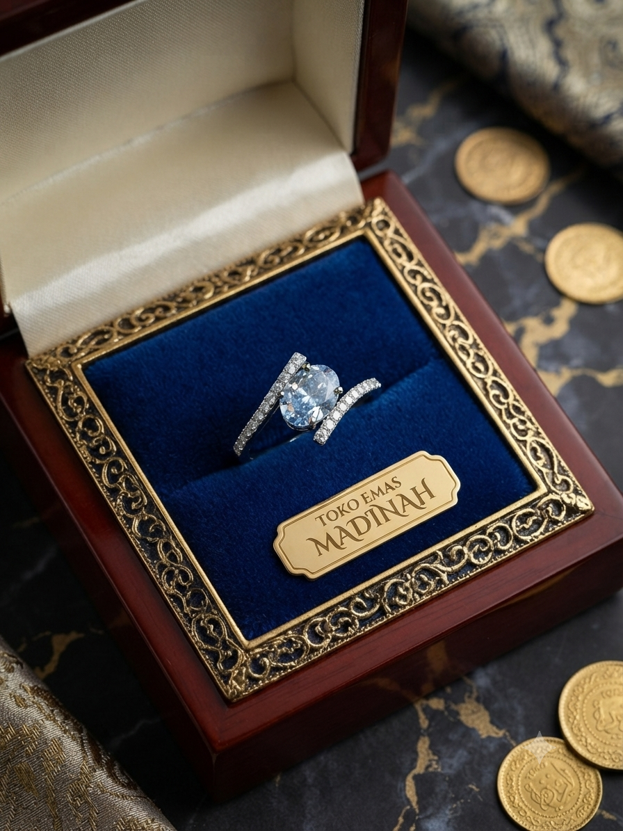CINCIN OVAL LISTRING SELISIH M.S