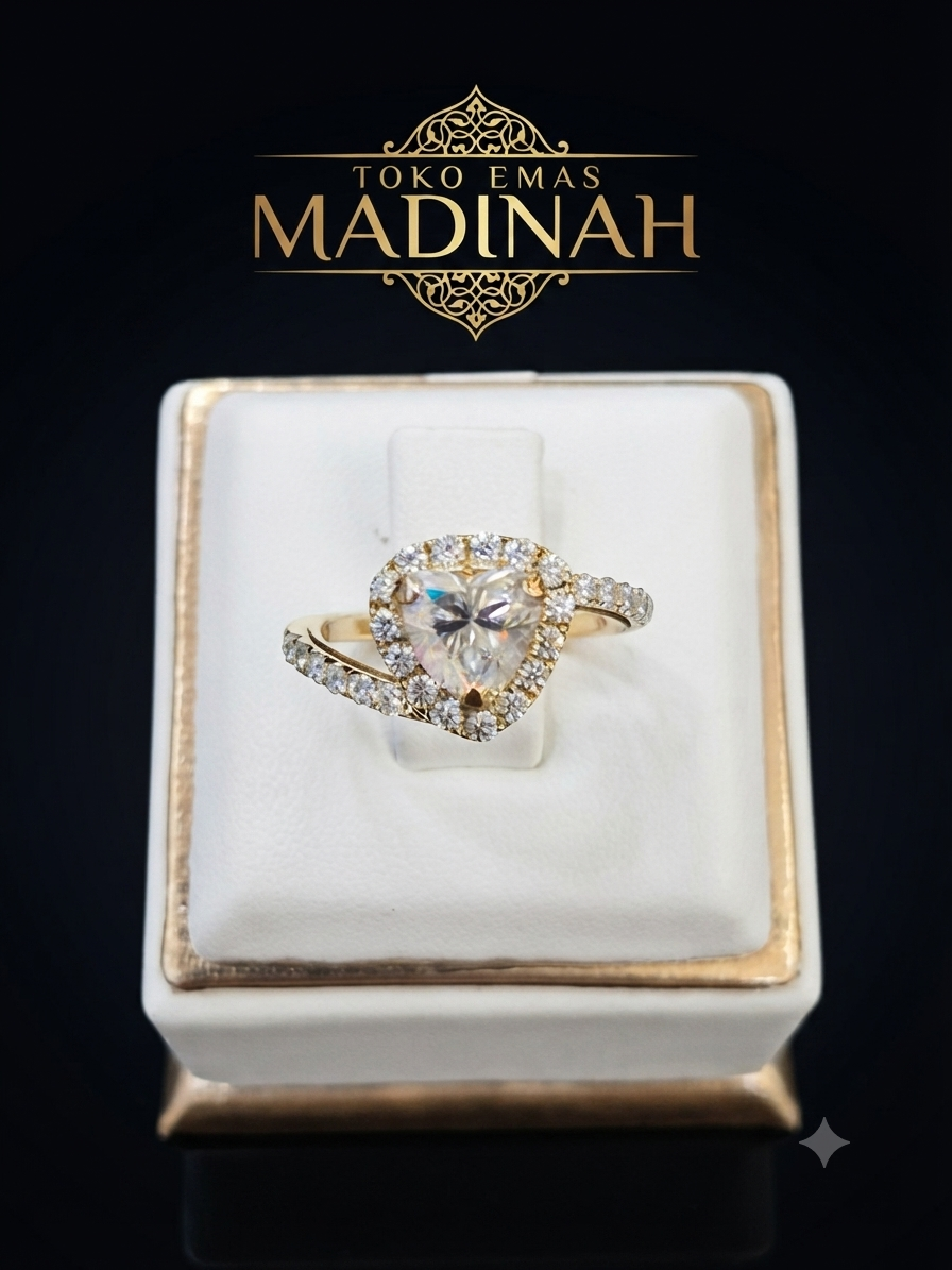 CINCIN STONE LOVE SELISIH LISTRING M.S