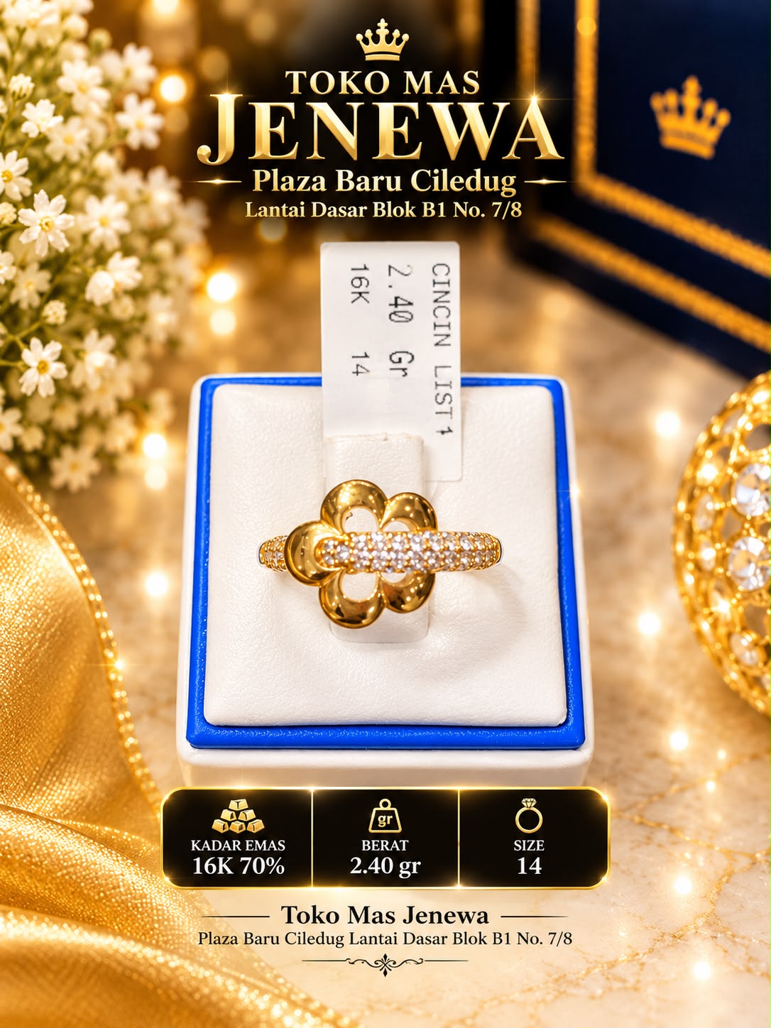 CINCIN LIST BUNGA