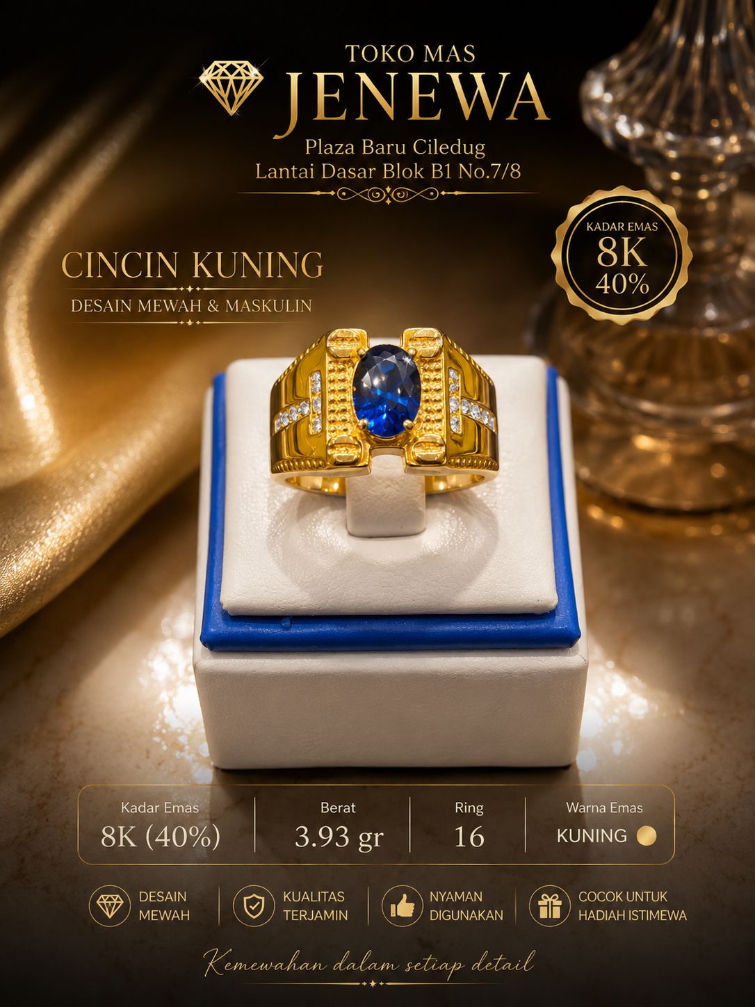 CINCIN BATU BIRU