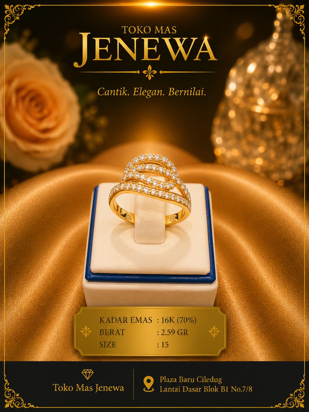 CINCIN daun mata