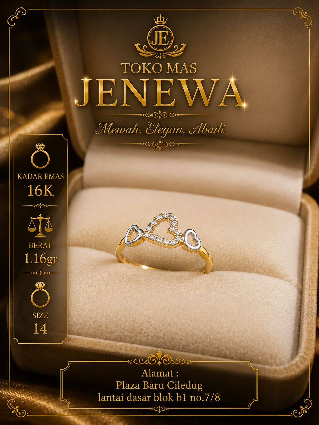 CINCIN 3 LOVE KOMB