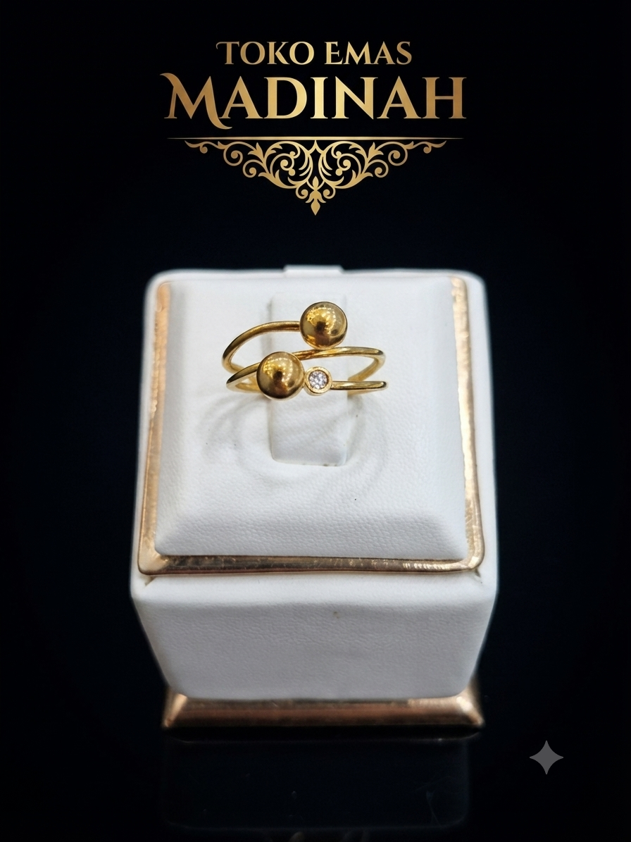 CINCIN SPIRAL 2 BOLA 1 MATA AD