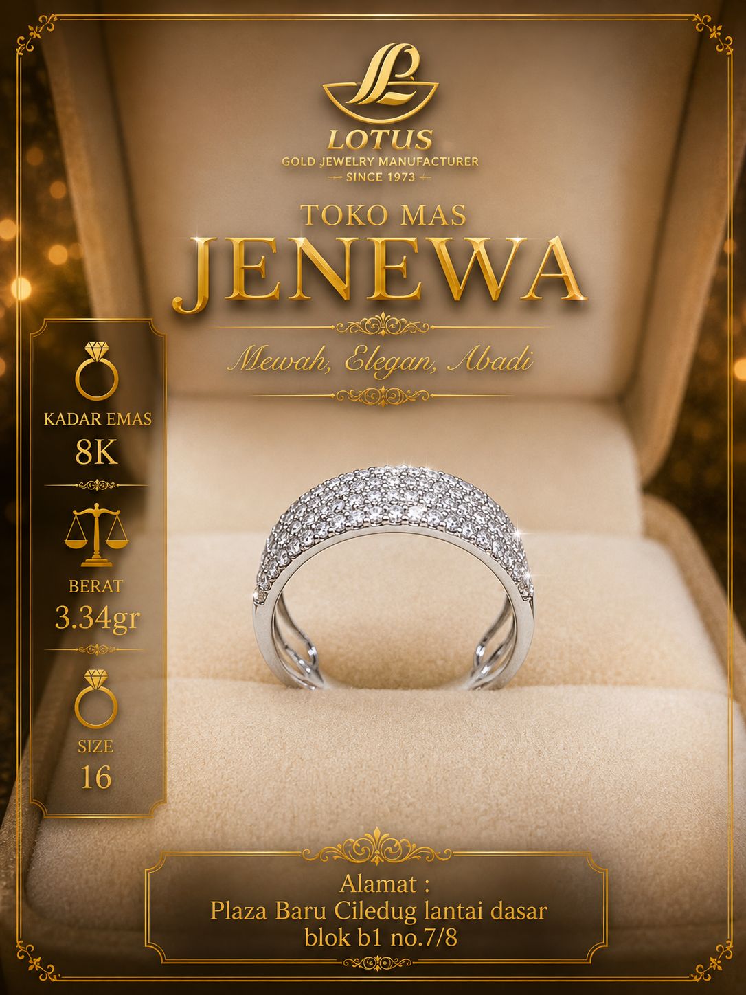 CINCIN 3 LISTRING